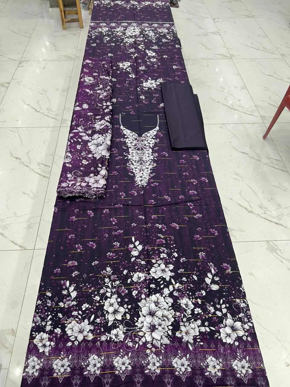 Bana Dora Tarkashi Linen