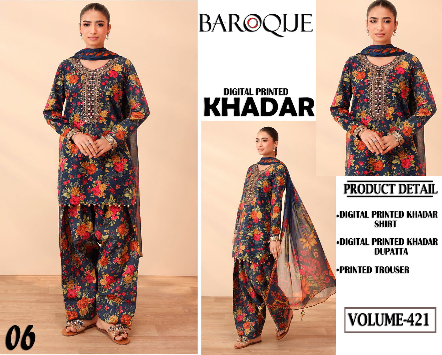Branded Classic khaddar