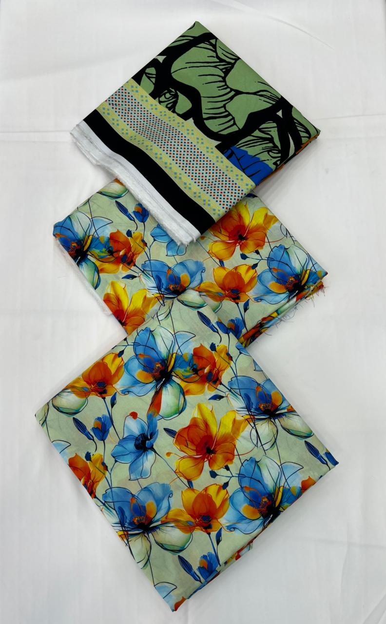 Bareeze Printed Cotton 3PC
