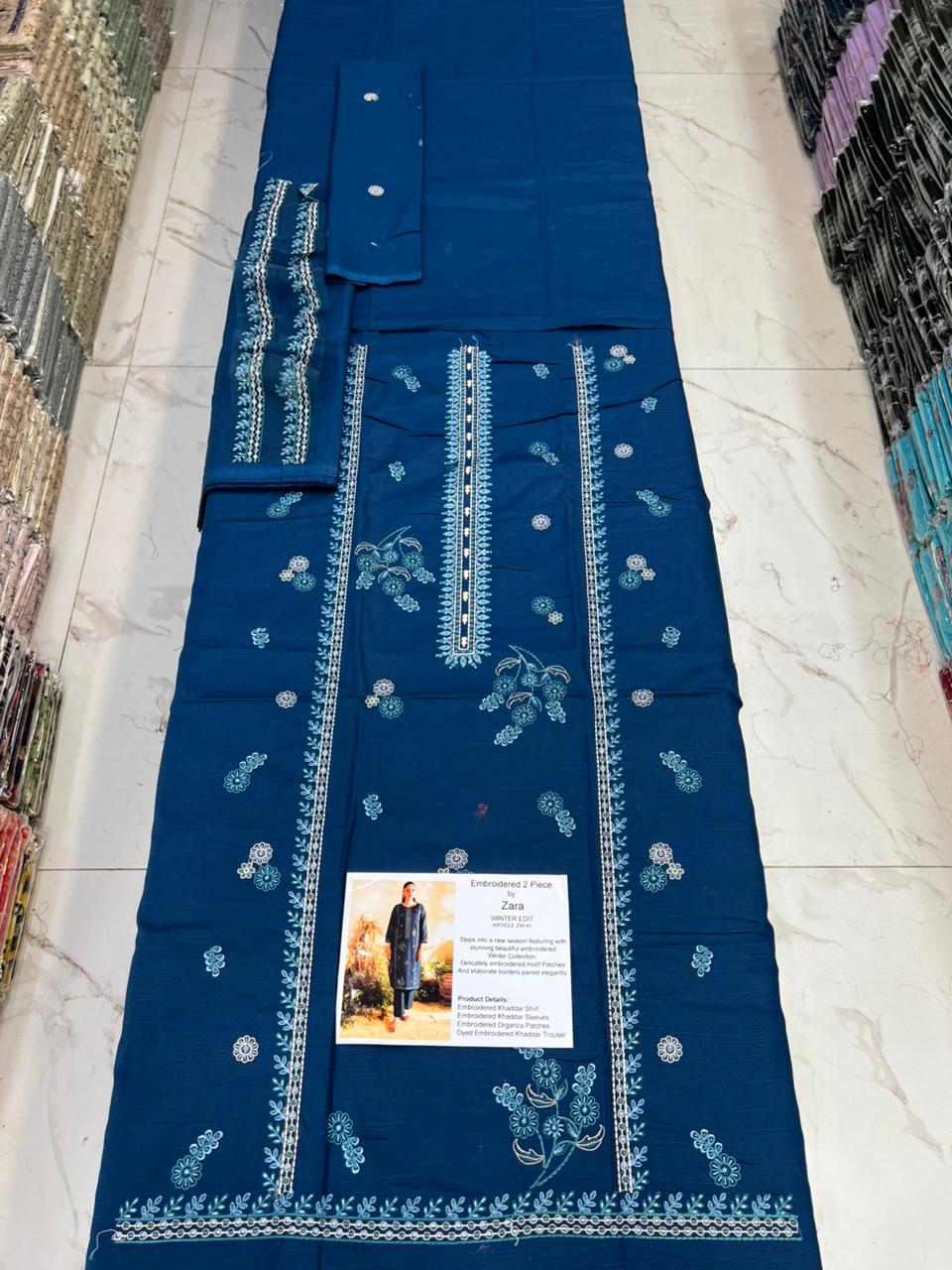 ZARA & BATIK Luxury Khaddar 2-Piece