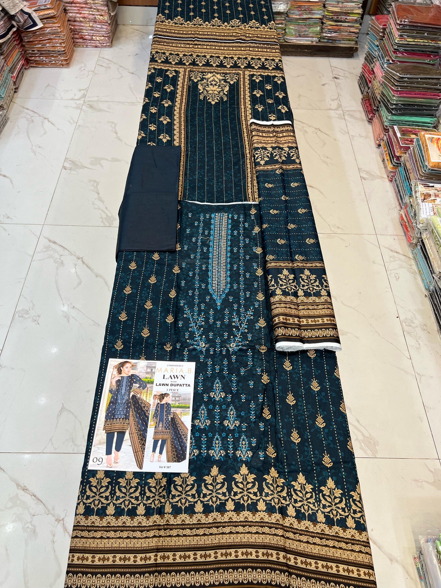 Mix Brands Lawn 3Pc Suit