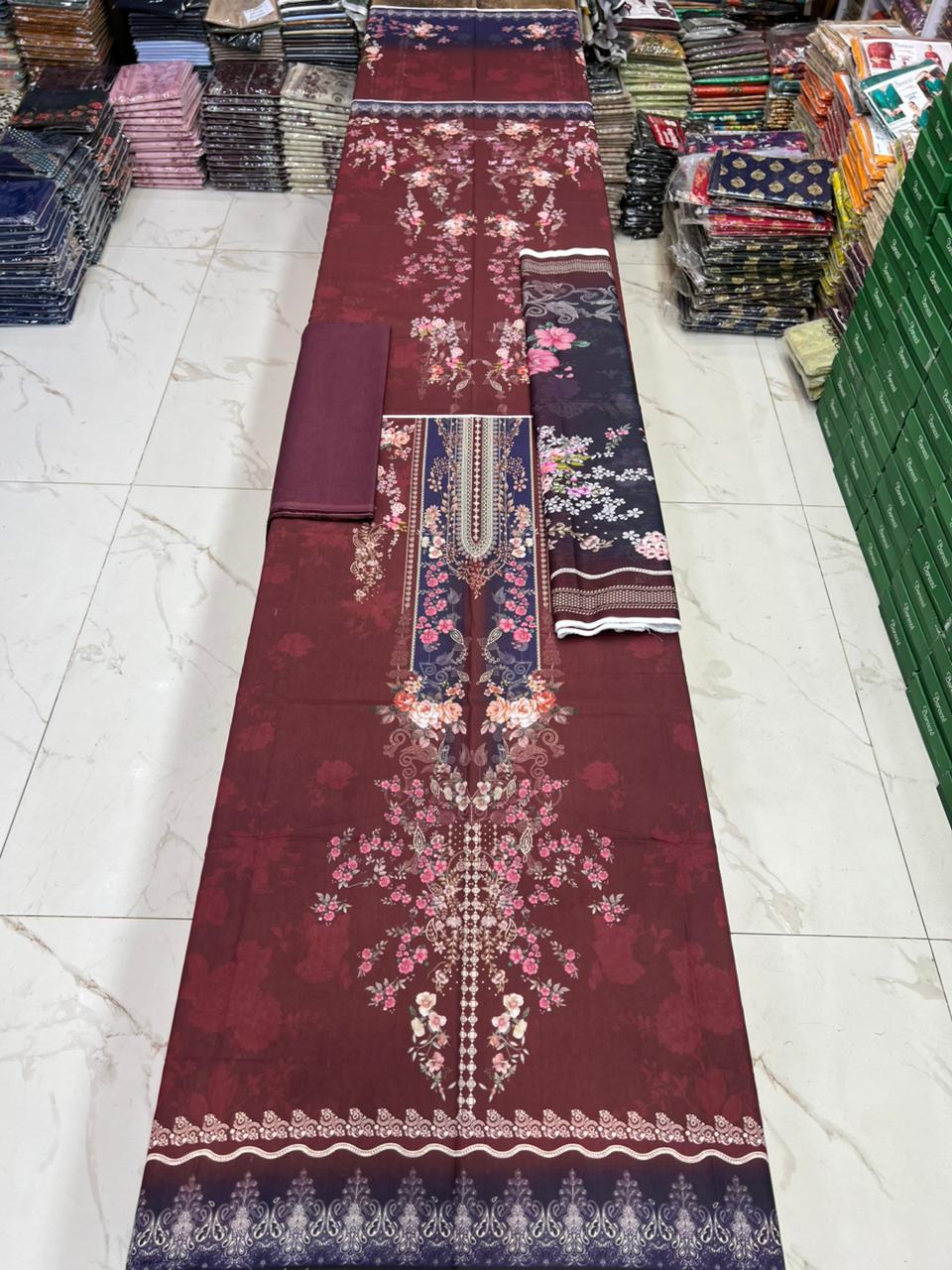 Zarqoon Lawn 3PC – Soft & Stylish Edition