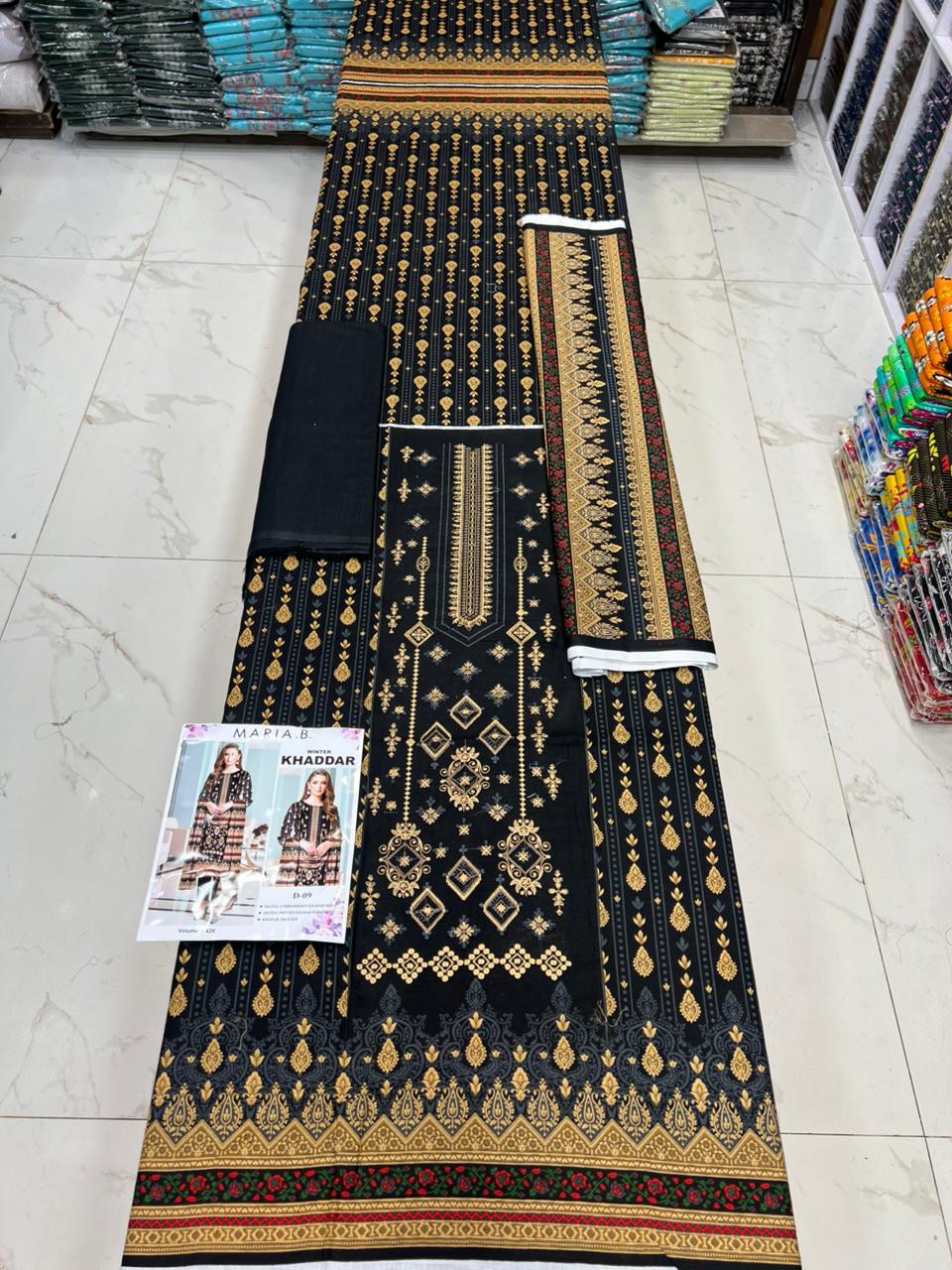 Winter Special Khaddar Emb 3PC | Mix Brand Selection