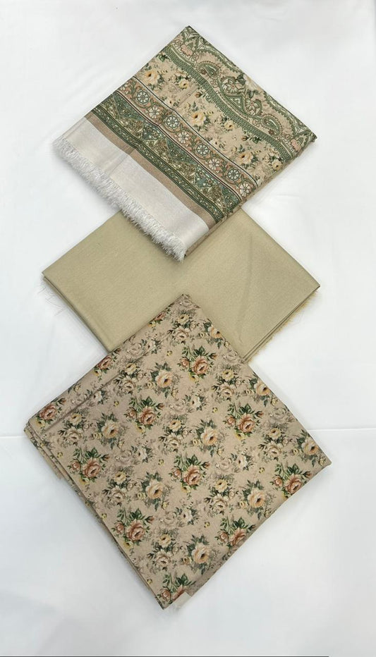 Latest Karandi Mothers Collection | Unstitched 3-Piece