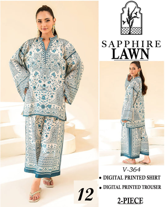 Sapphire Co Ord 2Pc Suit