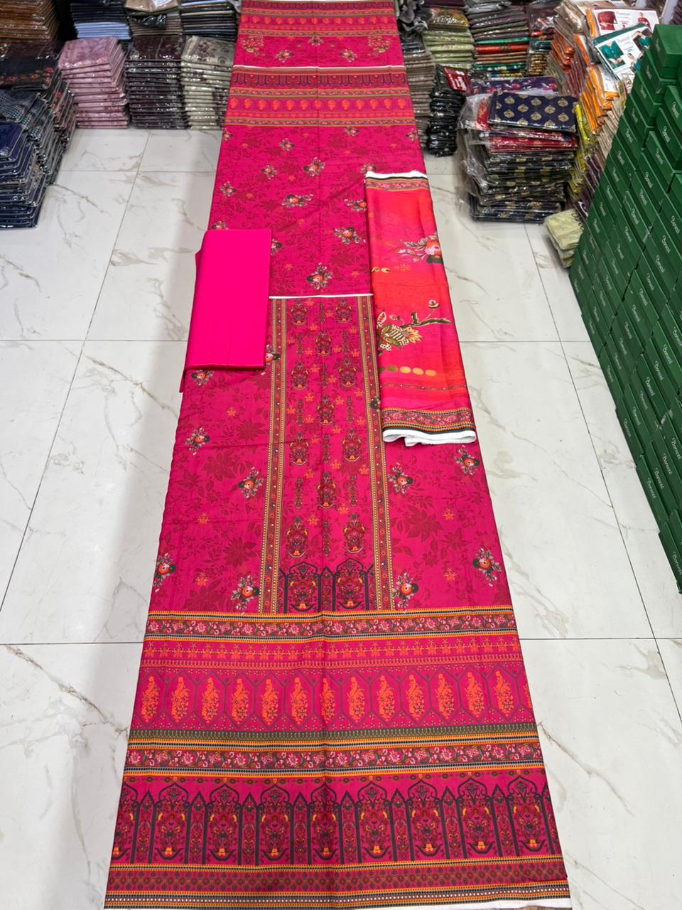 Zarqoon Printed Lawn 3PC