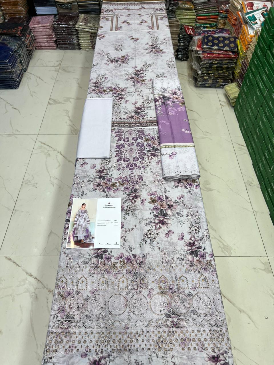 Bat'ha Embroidered Collection – Lawn Luxury 3PC