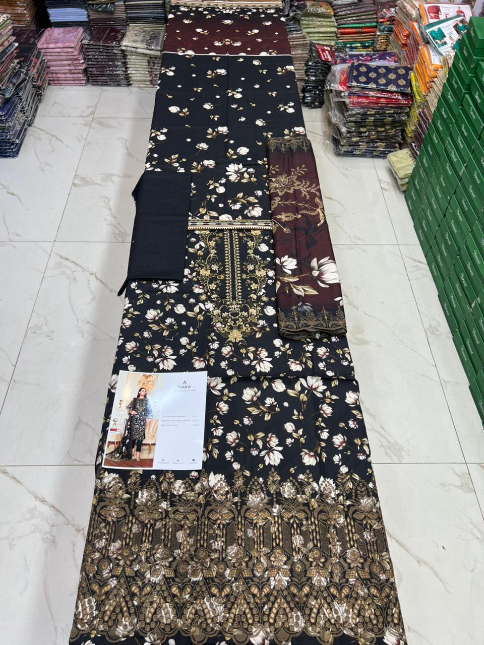 Bat'ha Embroidered Collection – Lawn Luxury 3PC