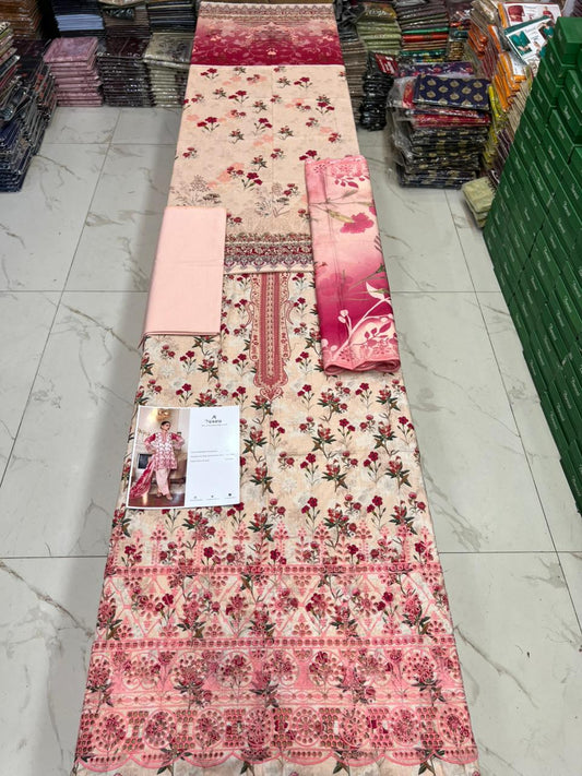 Bat'ha Embroidered Collection – Lawn Luxury 3PC