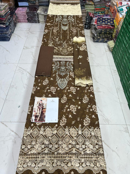 Bat'ha Embroidered Collection – Lawn Luxury 3PC