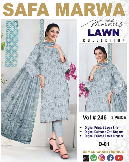 Safa Marwa Mother Collection 3PC