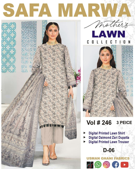 Safa Marwa Mother Collection 3PC