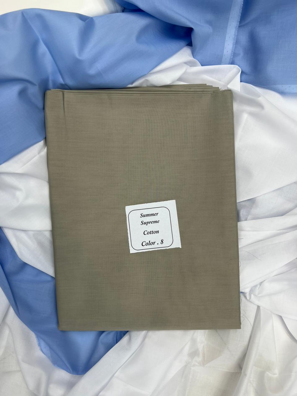 Summer Supreme Soft Cotton – Gents Plain