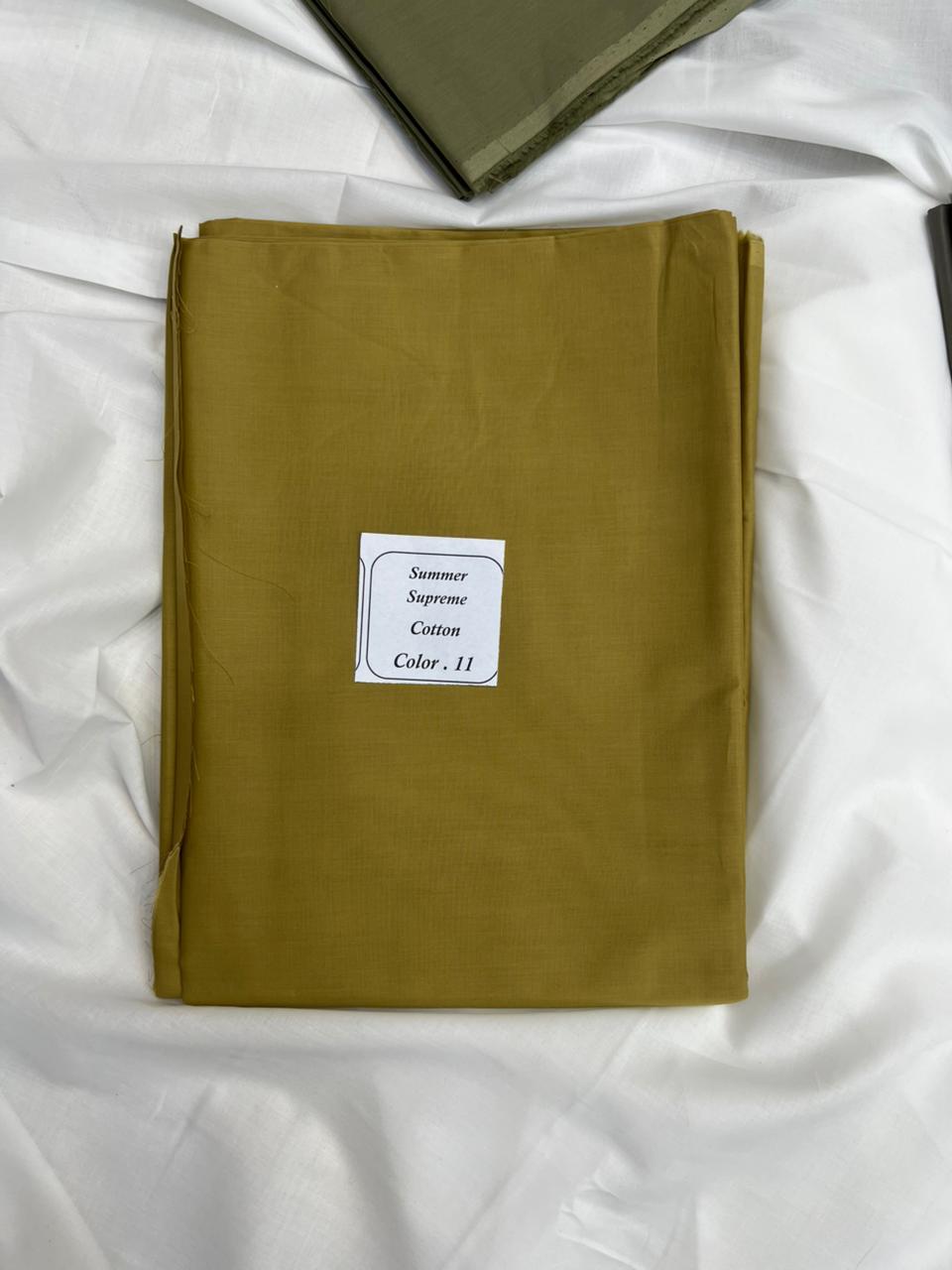 Summer Supreme Soft Cotton – Gents Plain