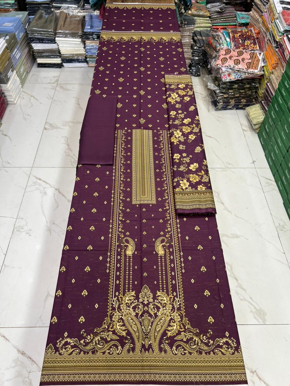 Resham Chamki Lawn 3PC Unstitched – Summer Special