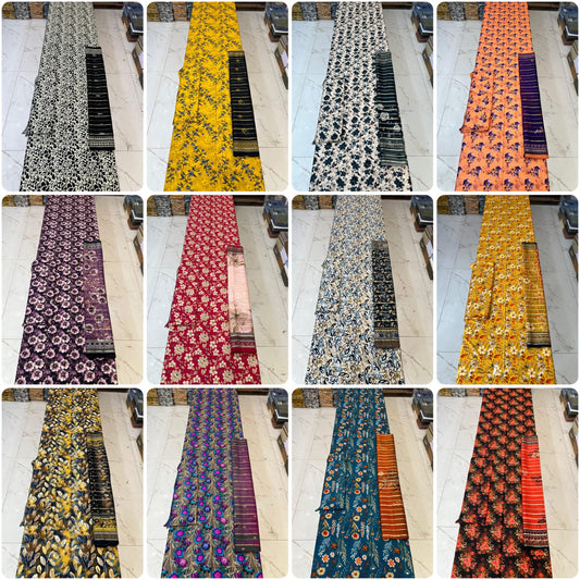 Original Linen 3PC With Fancy Dupatta